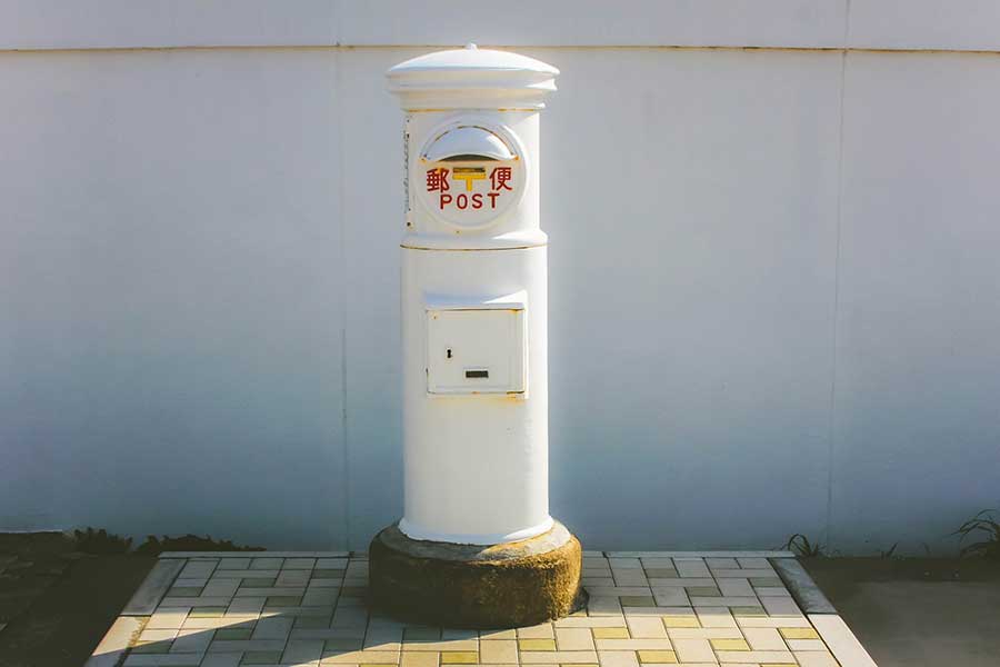 犬吠埼灯台の郵便ポストが工夫されている！