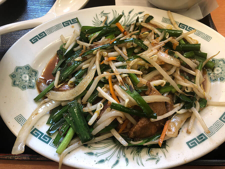 もやしとニラがたっぷり！！