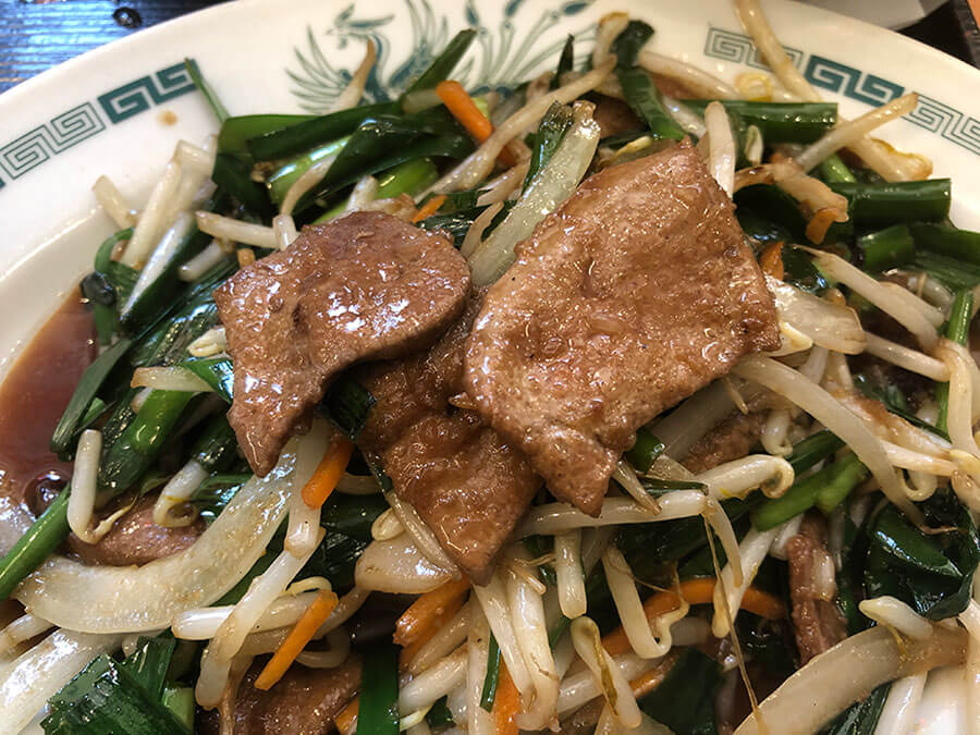 レバーも分厚いです