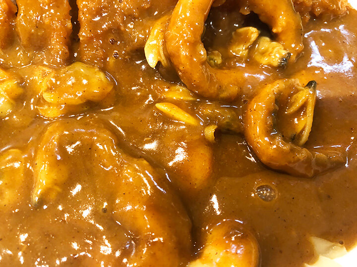 シーフードがたっぷり