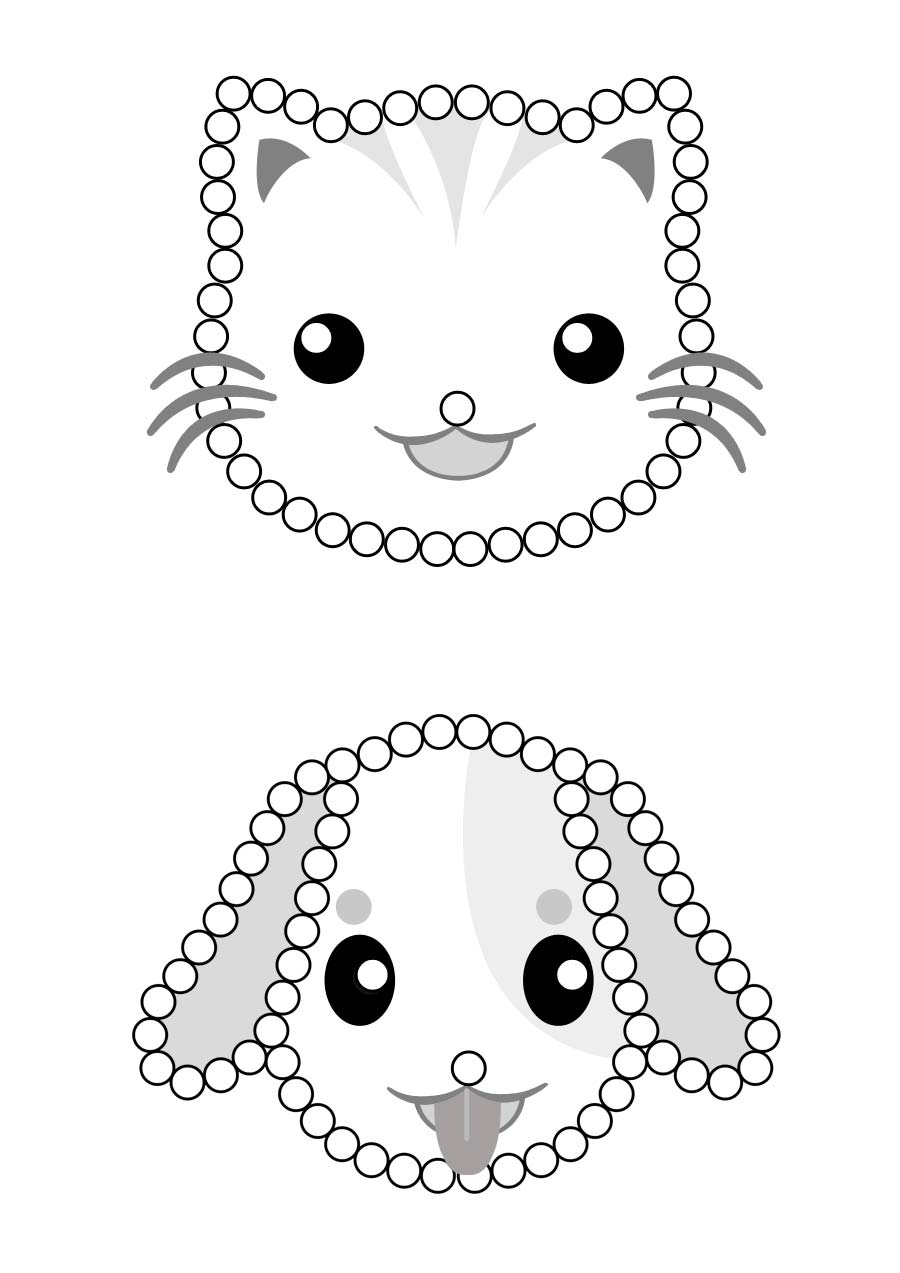 シール貼り台紙