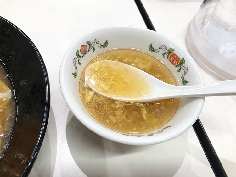 中華スープ付き